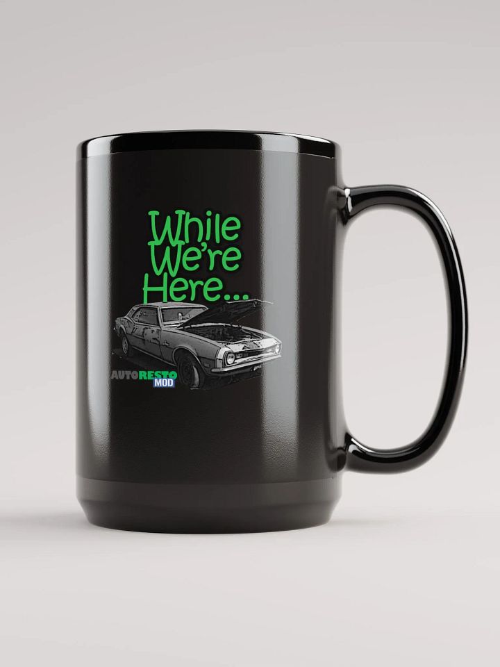 Clapped Out Camaro 15oz Autorestomod Mug with ARM Logo product image (1)