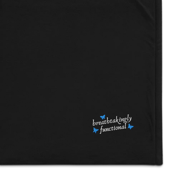 Breathtakingly Functional | Embroidered Sherpa Blanket product image (1)
