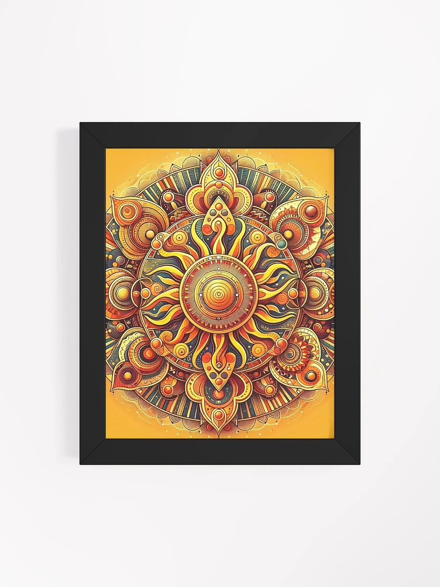 Framed High-Quality Matte Poster (in): Solar Flare product image (58)