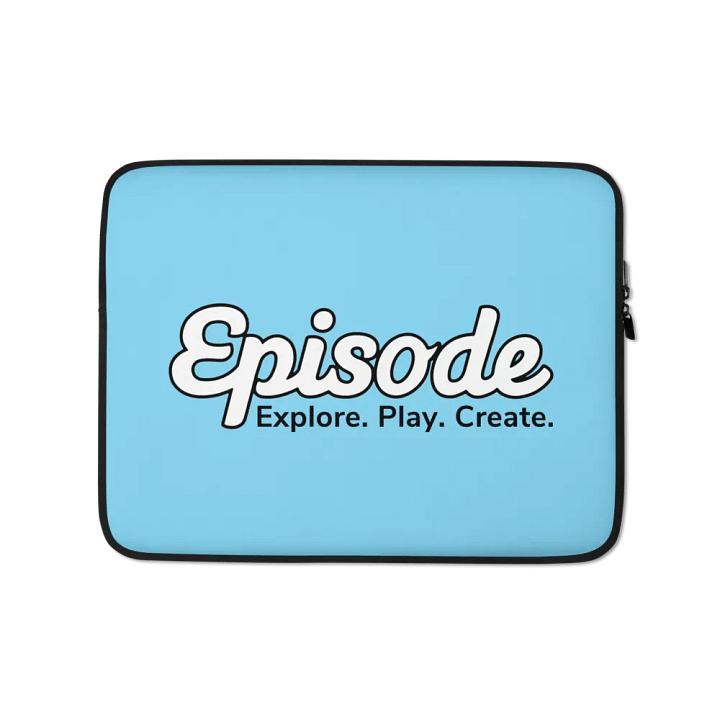 Episode Laptop Sleeve Teal With Logo product image (1)