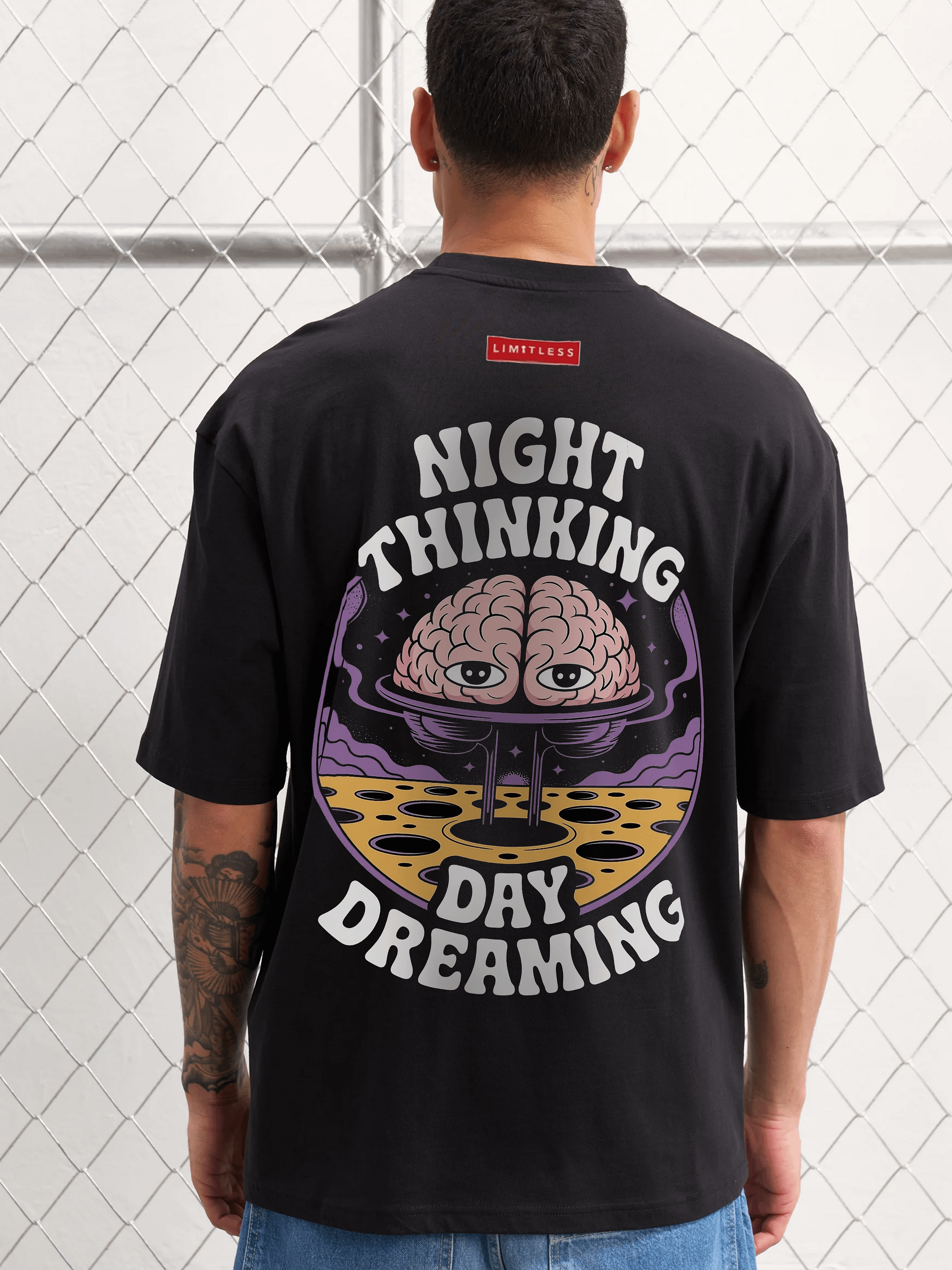 Night Thinking Day Dreaming T-shirt – Unisex Graphic Tee product image (2)