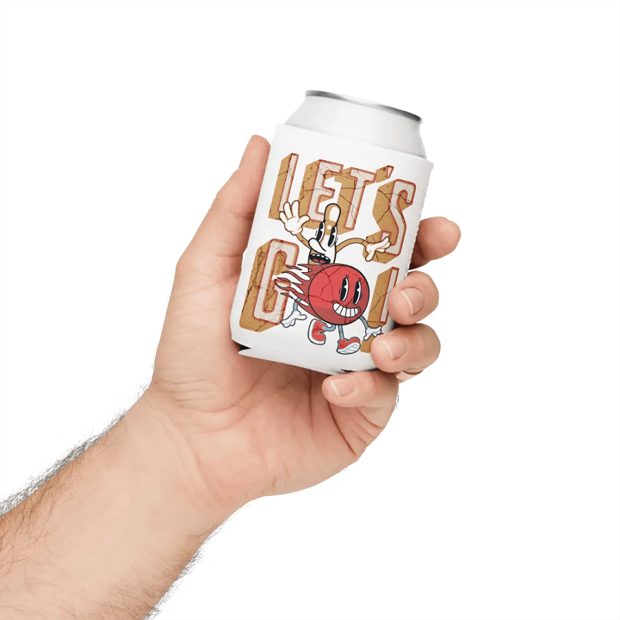 Lets Go Mascot Bowling Can Cooler product image (4)