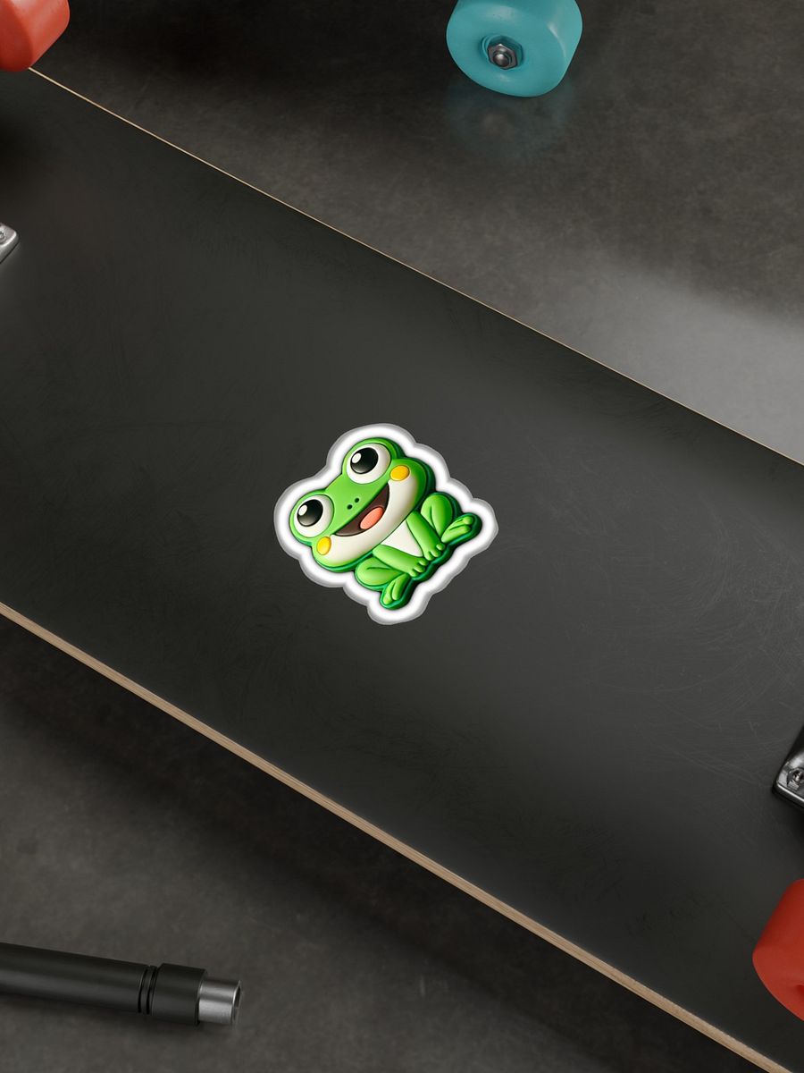 (BUNDLE 4 PACK) Frog Sticker 3” x 4” product image (3)