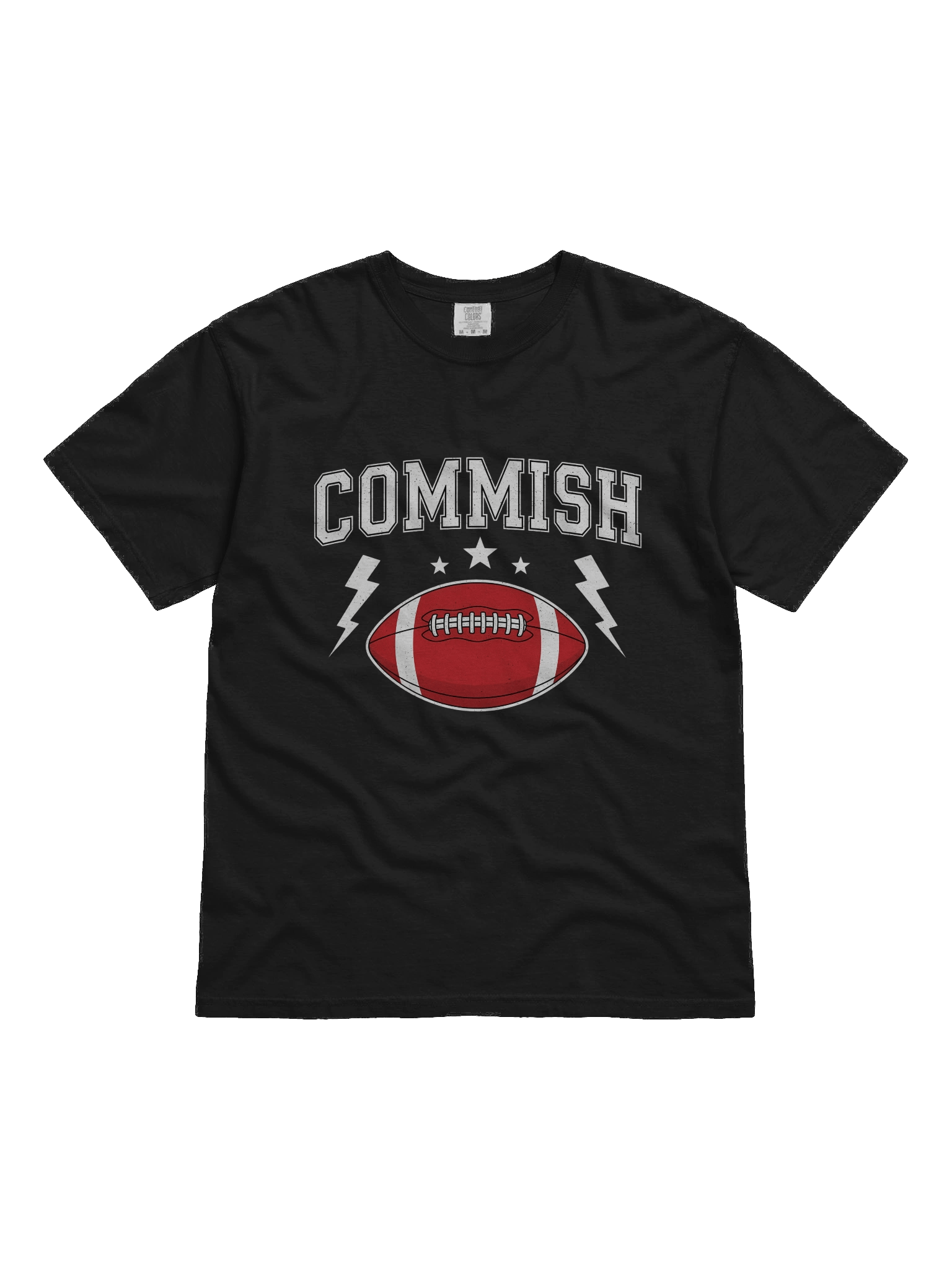 Fantasy COMMISH Football Red Tee product image (1)