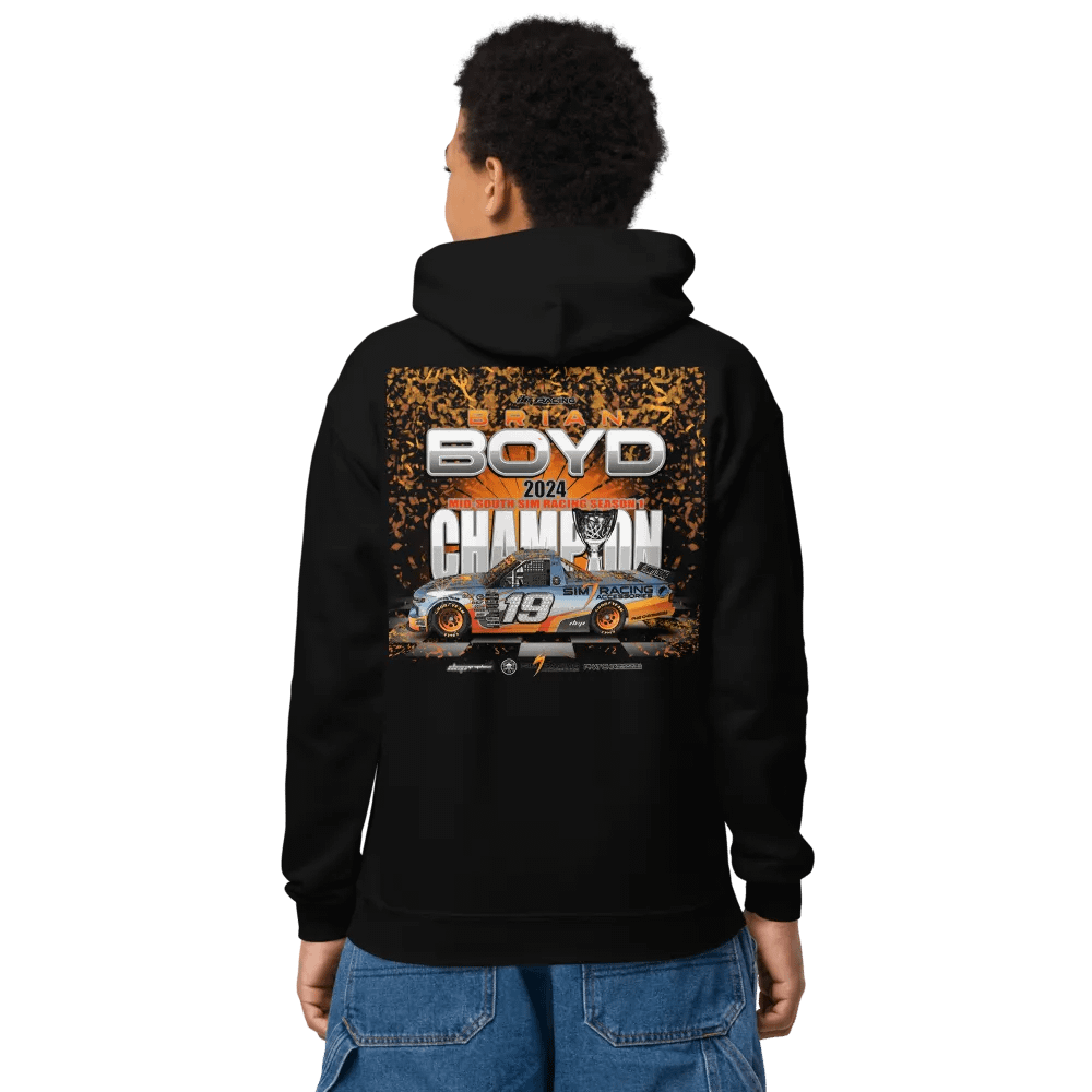 Brian Boyd Kids Championship Sim Racing Accessories Zip Up product image (13)