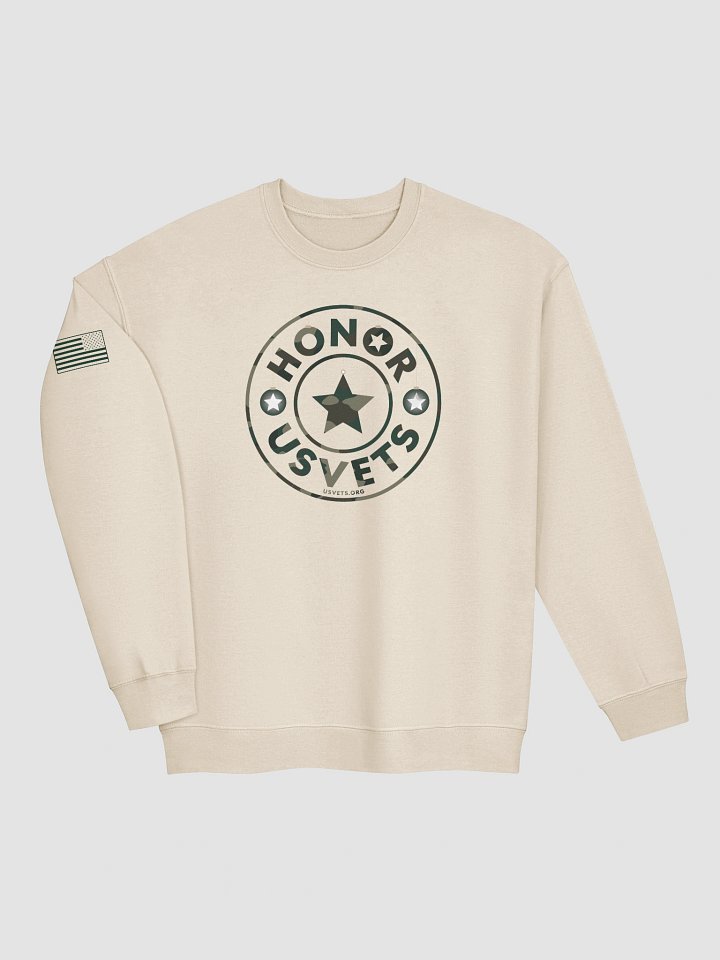 HONORUSVETS - HOLIDAY GREEN STAR CREWNECK product image (2)