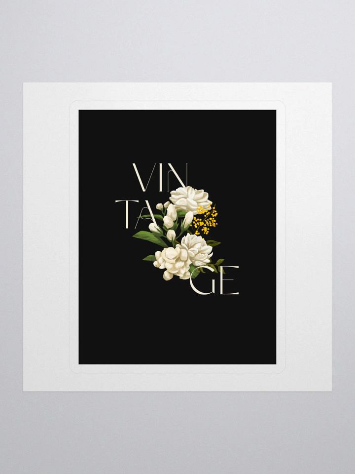 Vintage Botanical Mimosa Kiss Cut Stickers product image (1)