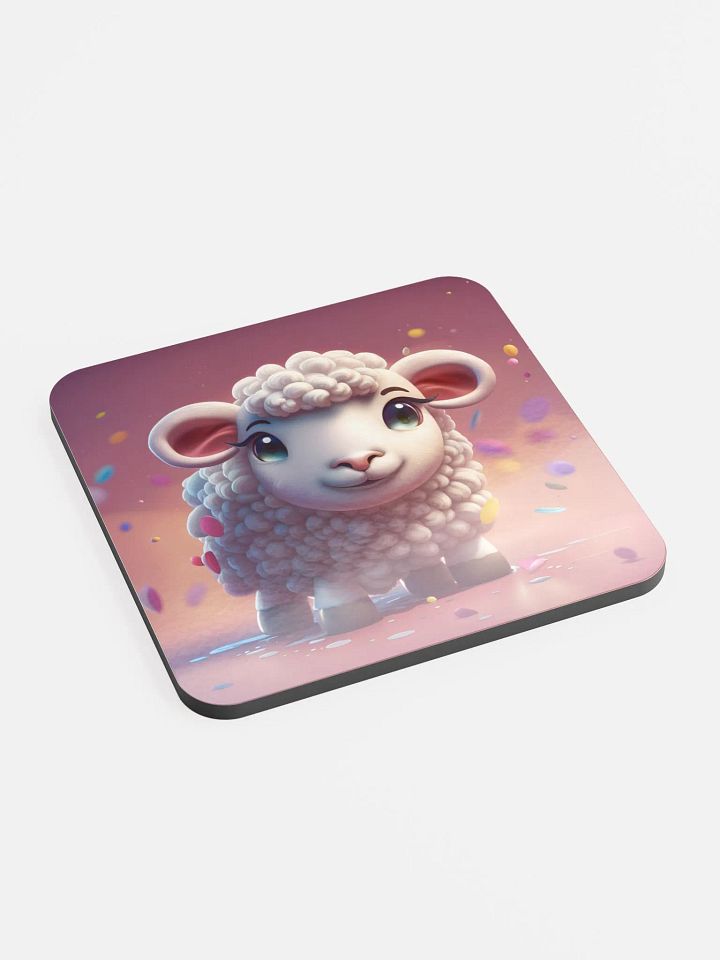 Cute Sheep Coaster product image (2)