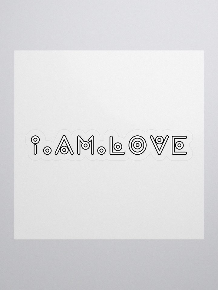 I.AM.LOVE Kiss Cut Stickers product image (1)