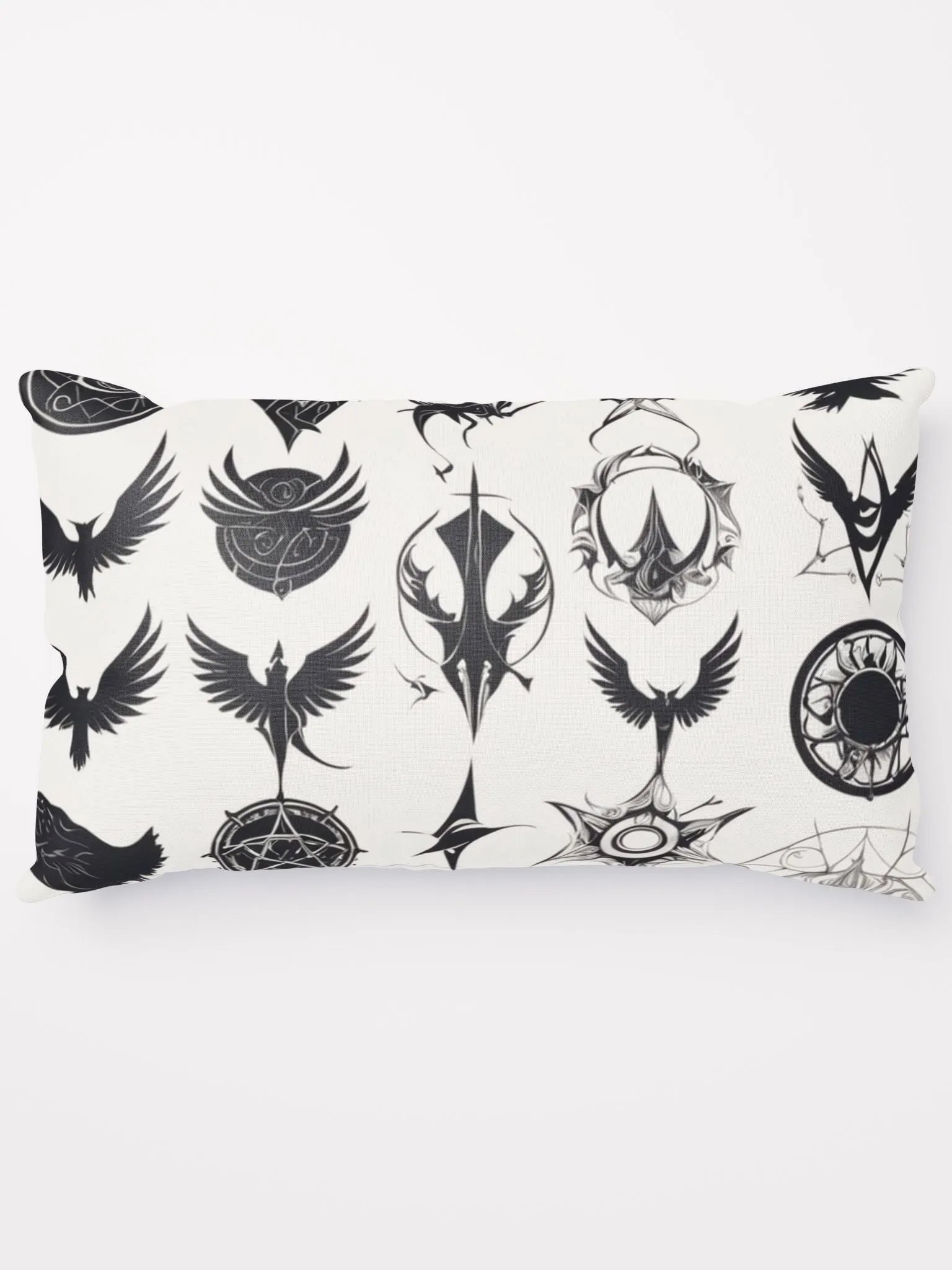 Black and White Symbology Cushion product image (5)