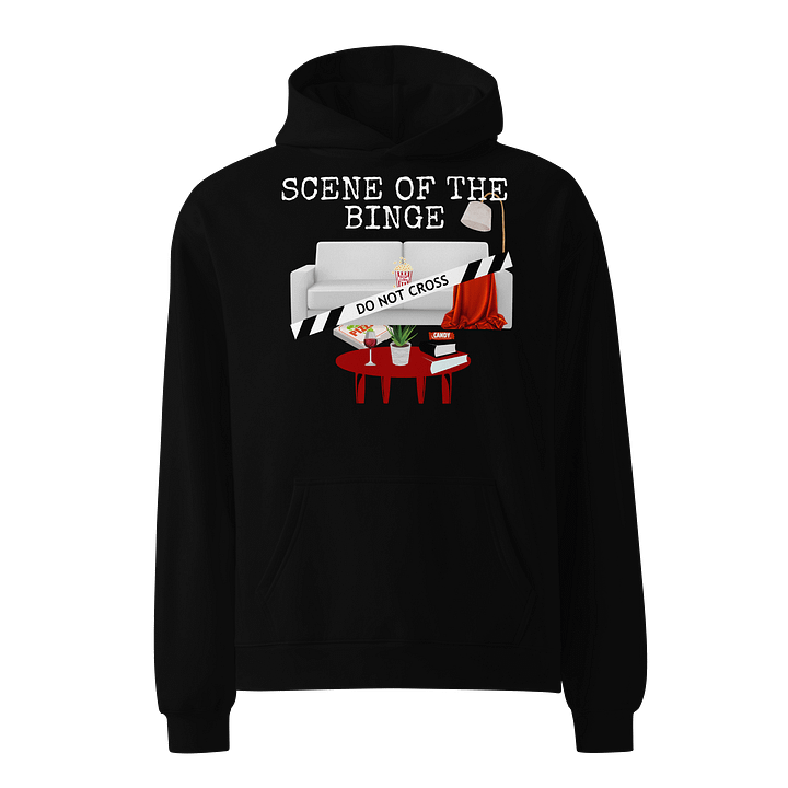 CrimeClothes Scene of the Binge Premium Oversized Hoodie product image (5)