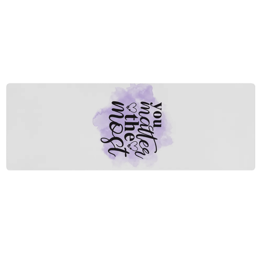 You Matter Yoga Mat product image (1)