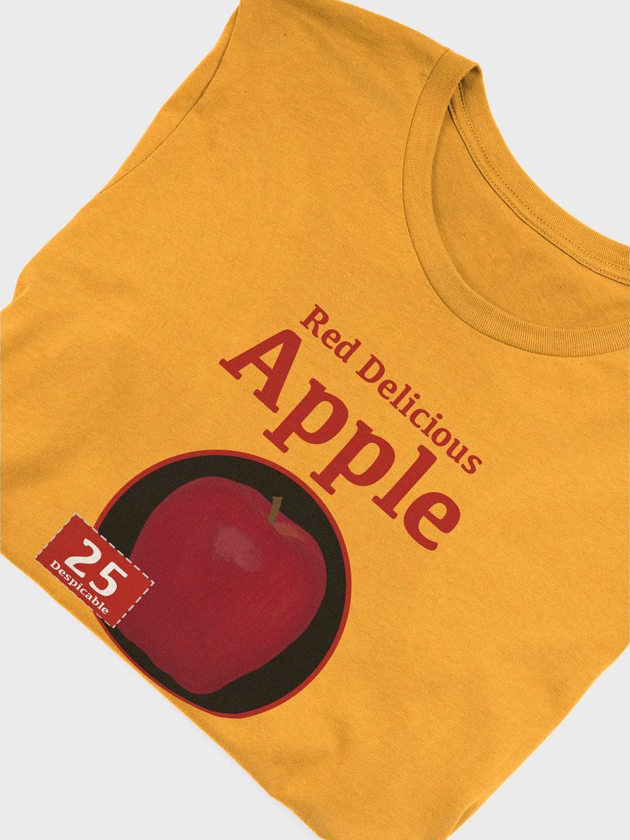 APPLE RANKINGS: Red Delicious Apple T-Shirt (Slim Fit) product image (4)