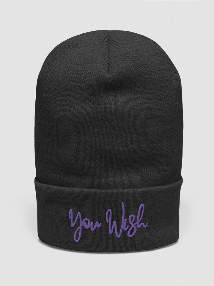 You Wish (blk beanie) product image (1)