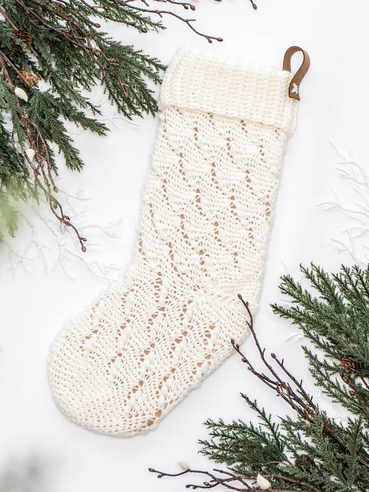 Jingle Bell Crochet Stocking Magical Stitches product image (1)