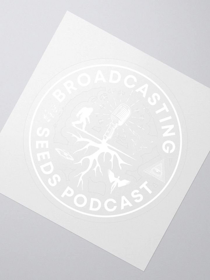 Broadcasting Seeds Kiss Cut Stickers product image (2)