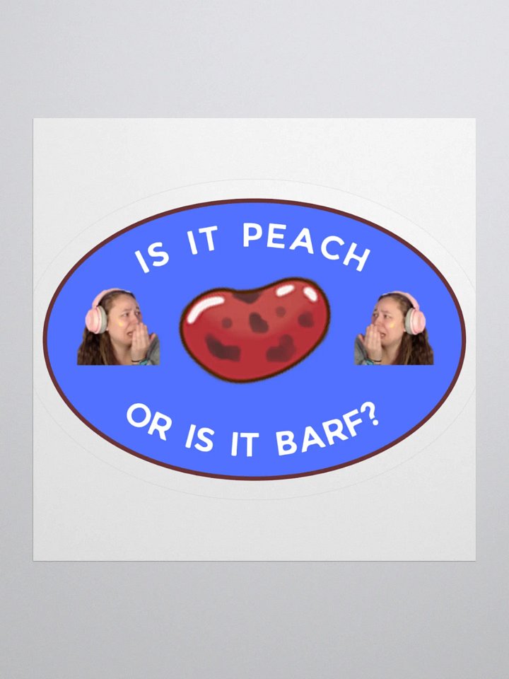 Peach or Barf? Sticker product image (3)
