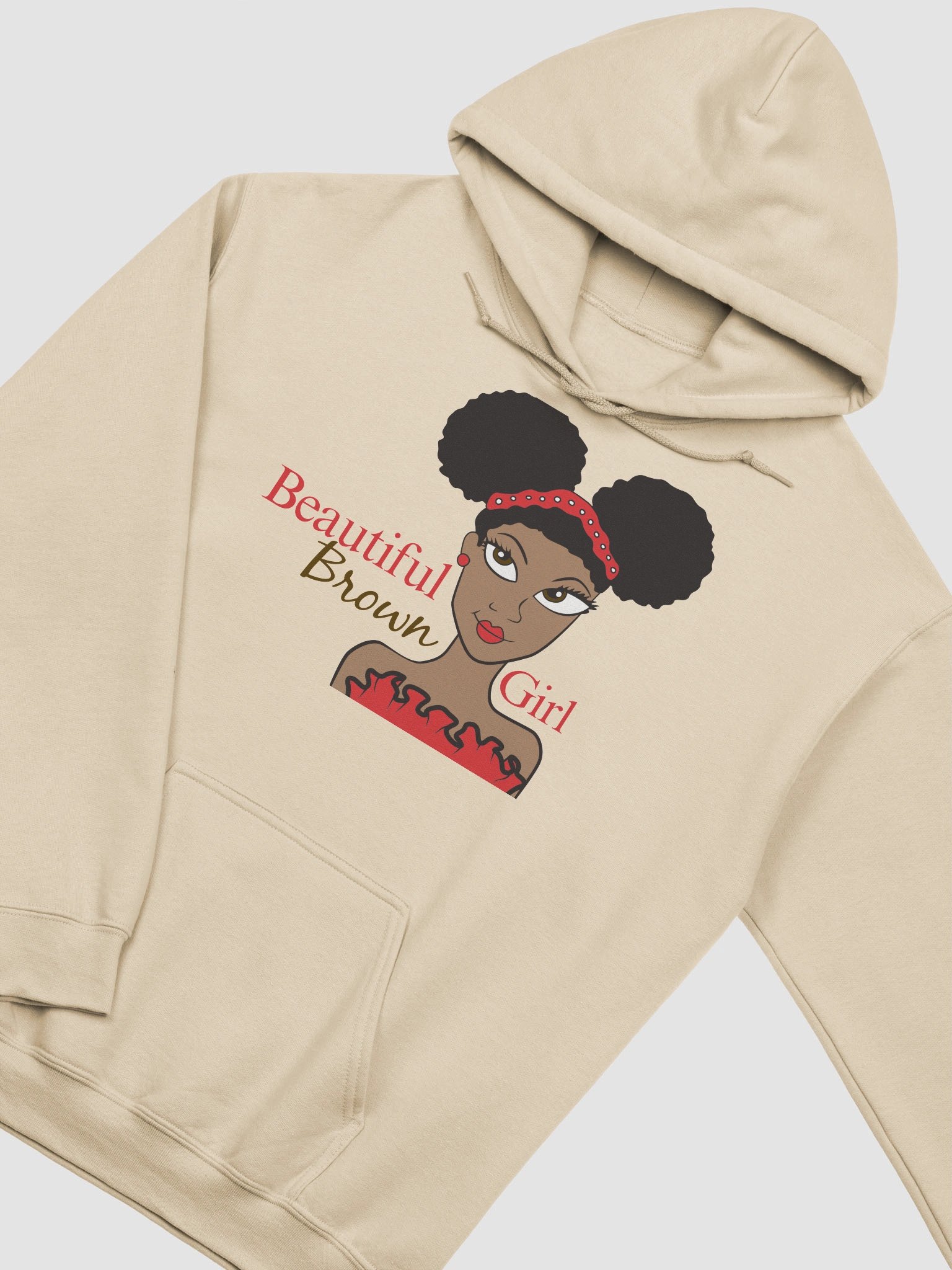 Cocoa Beautiful Brown Girl Hoodie product image (2)