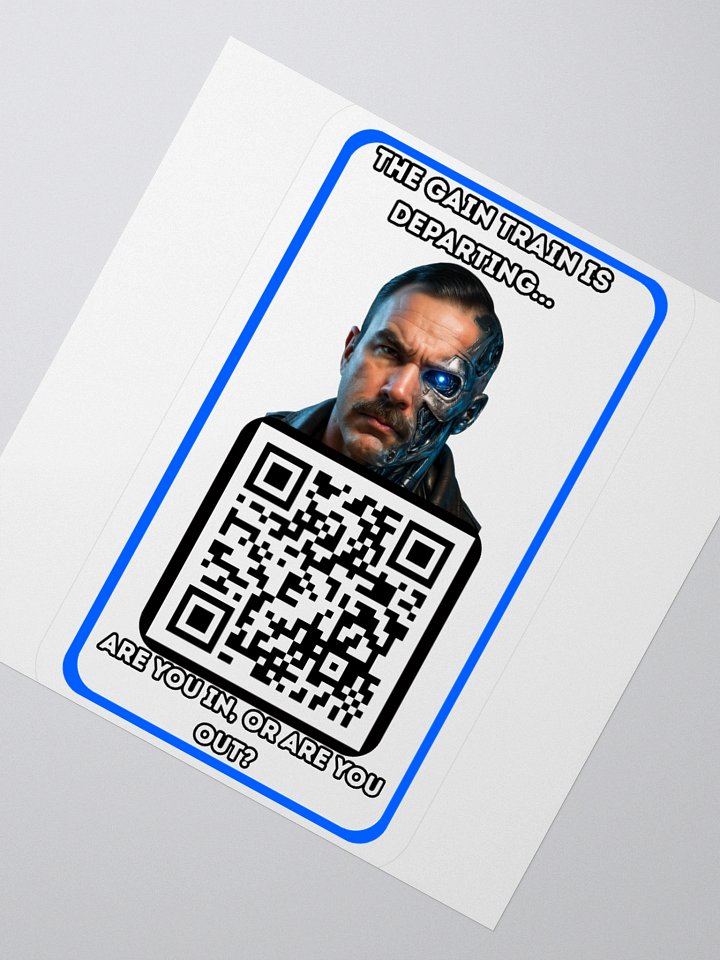 Gain Train Recruitment Sticker product image (4)