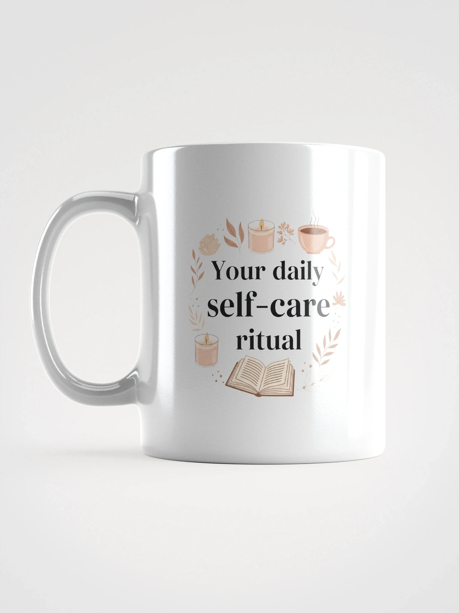 Your Daily Self-Care Ritual Mug – Start Every Morning with Mindfulness & Motivation product image (1)