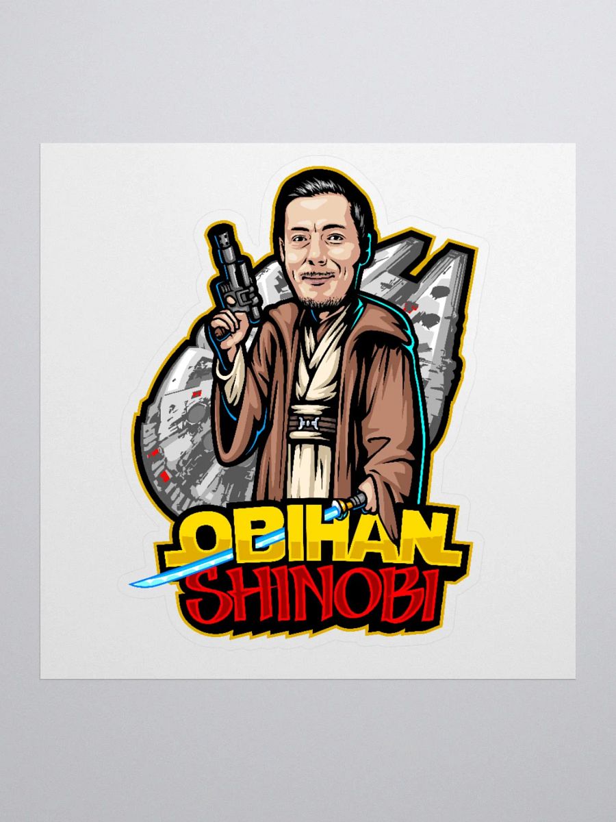 Obi Han Kiss Cut Sicker product image (1)