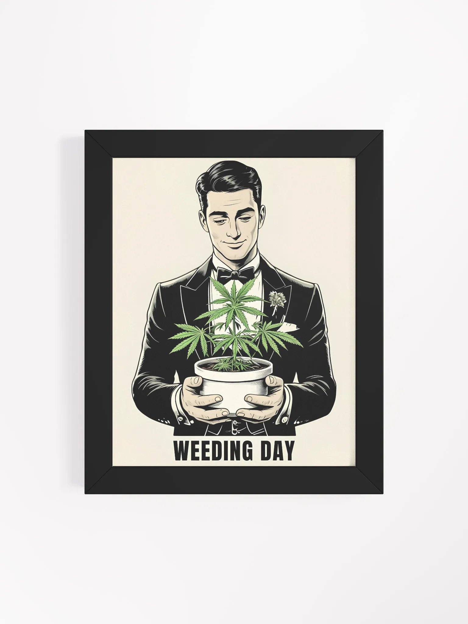 Weeding Day Framed Matte Poster product image (5)