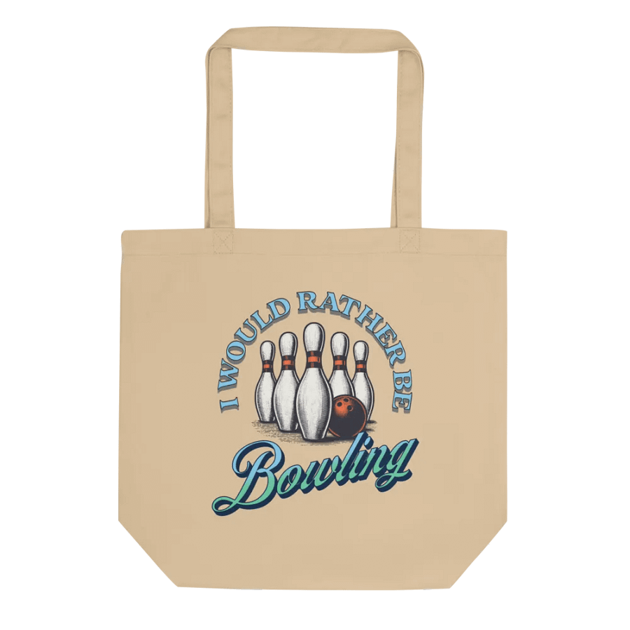 I Would Rather Be Bowling Strike in Style Tote Bag product image (1)