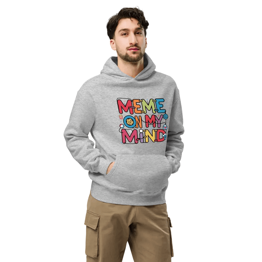 Meme On My Mind Oversized Hoodie product image (37)