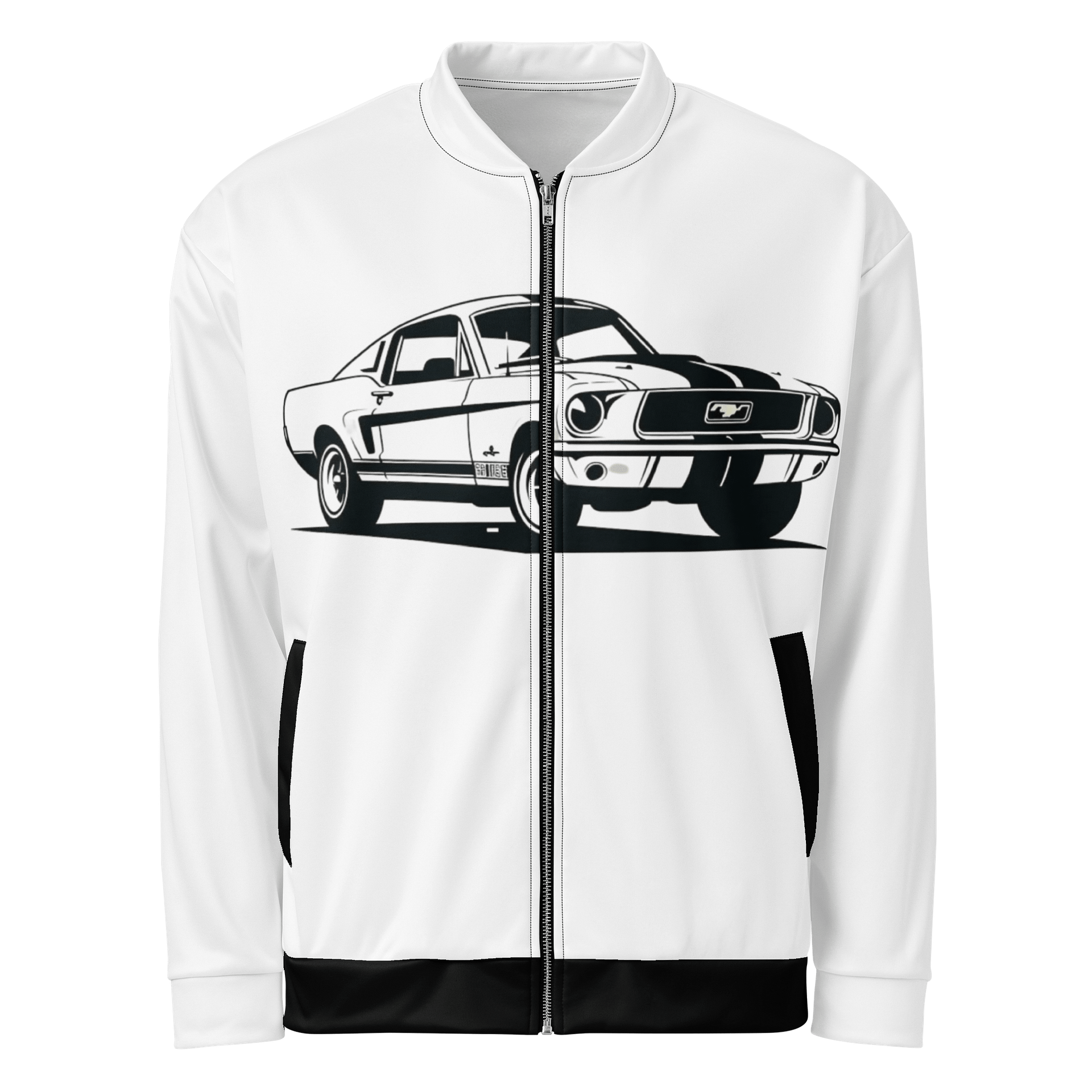 Vintage Vibes All-Over Print Bomber Jacket product image (1)