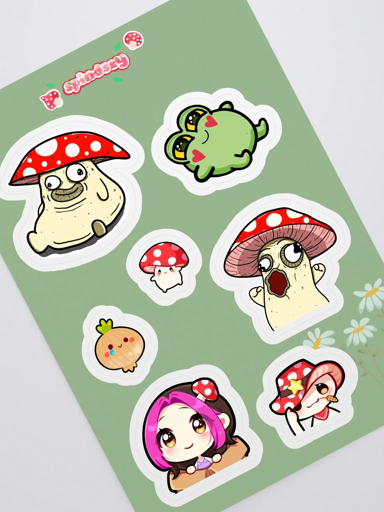Emote Sticker Sheet product image (1)