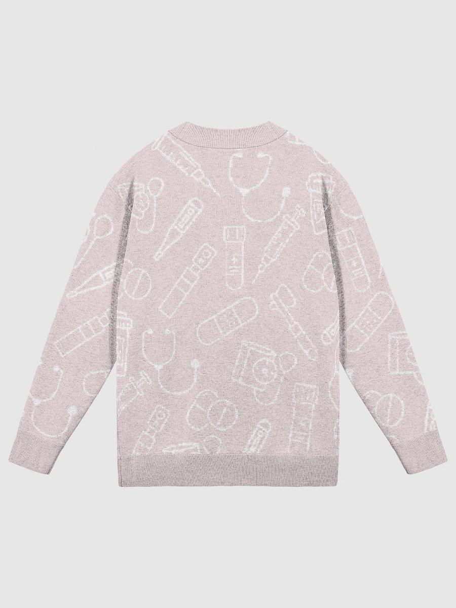 clinic cardigan (light pink) product image (2)