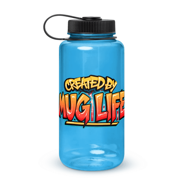 32oz Wide Mouth plastic Water Bottle product image (1)