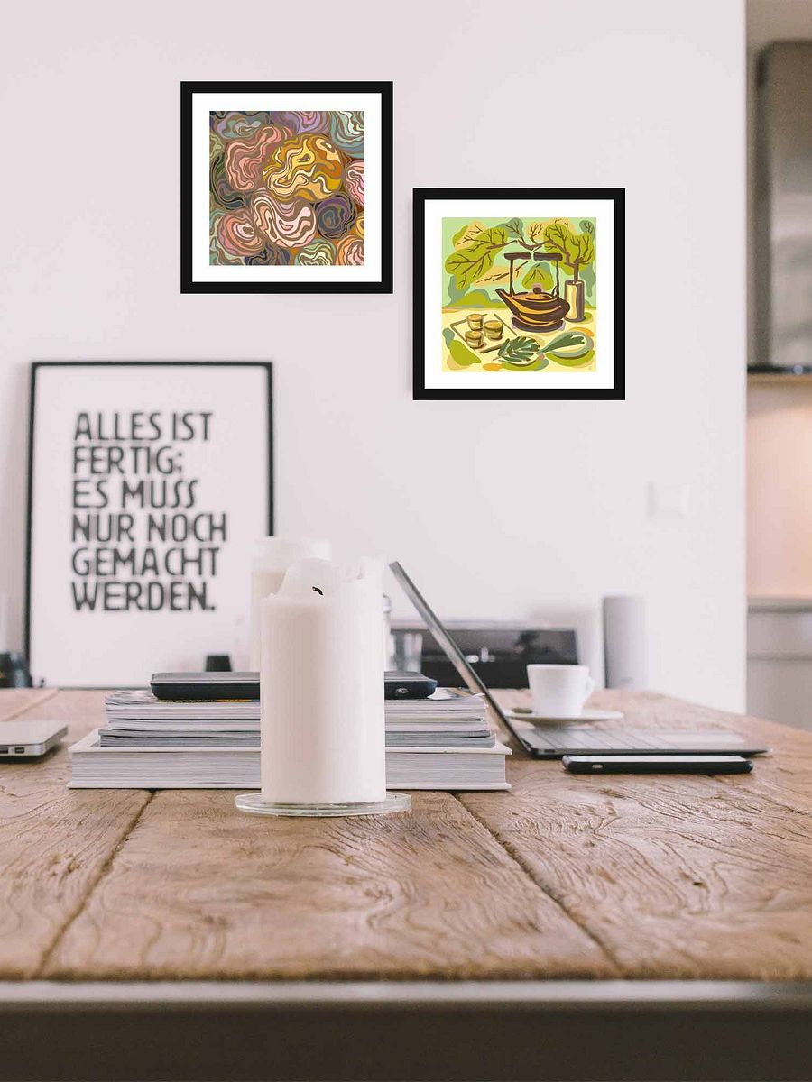 Vibrant Matte Poster Print - Stones No. 1 product image (21)