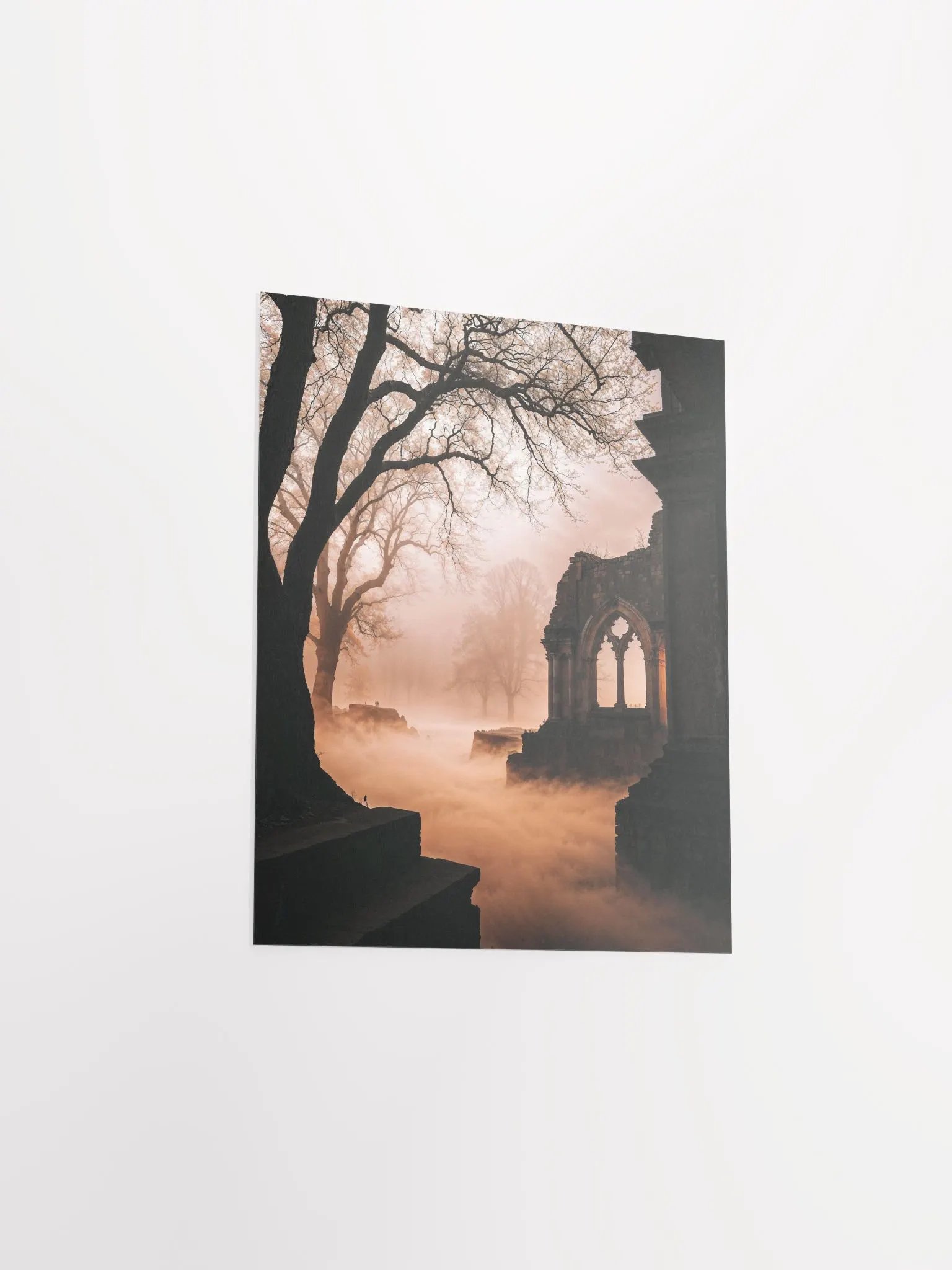 Misty Ruins Matte Poster product image (16)