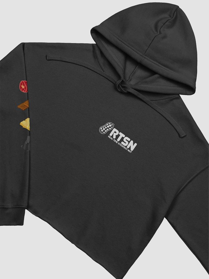 Resources Cropped Hoodie - Black product image (2)