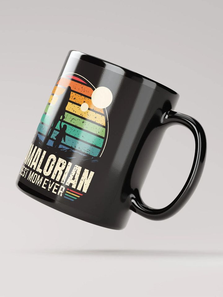Sunset Mamalorian Best Mom Ever Colorful Mug product image (4)