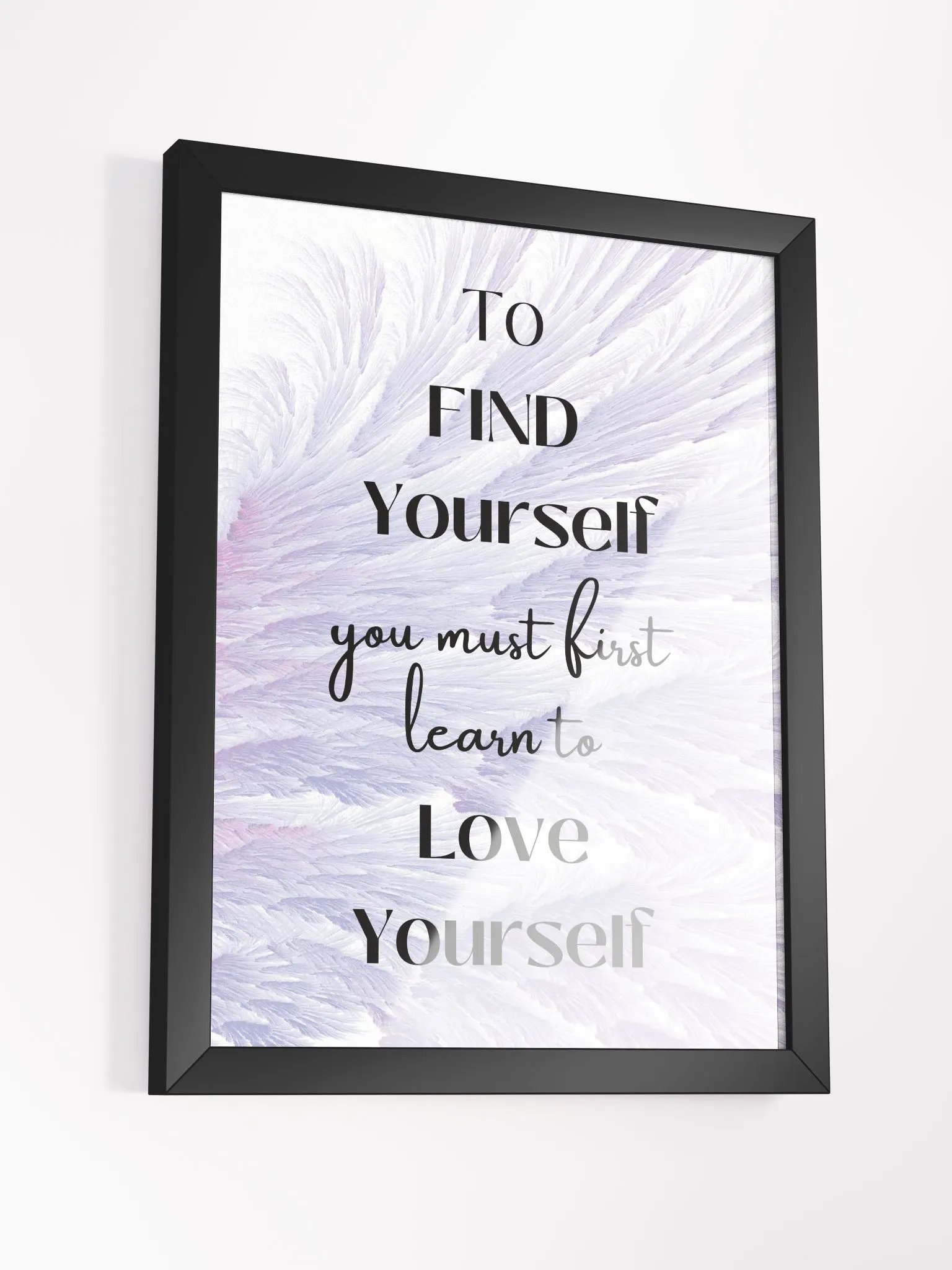 Love Yourself Framed Poster product image (3)