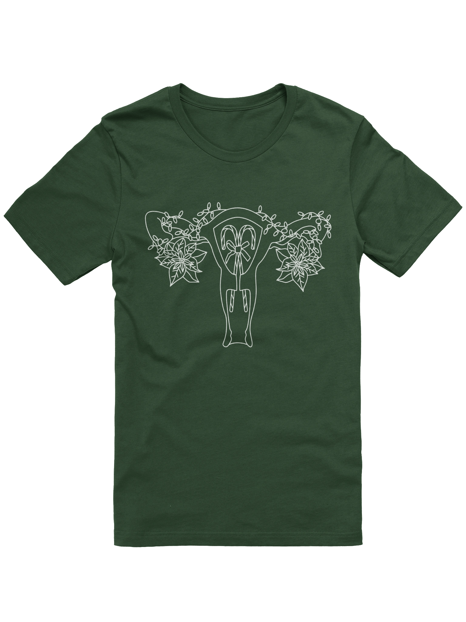 all hail the uterus (winter edition short sleeved tee) product image (1)