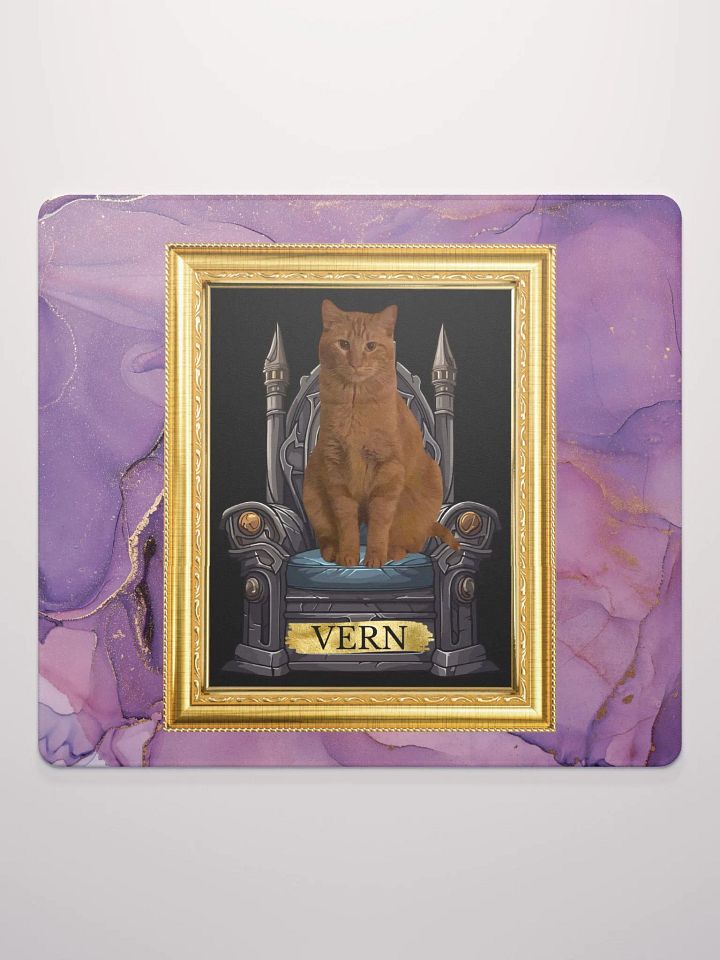 Pink Marble Vern Mousepad LARGE product image (2)