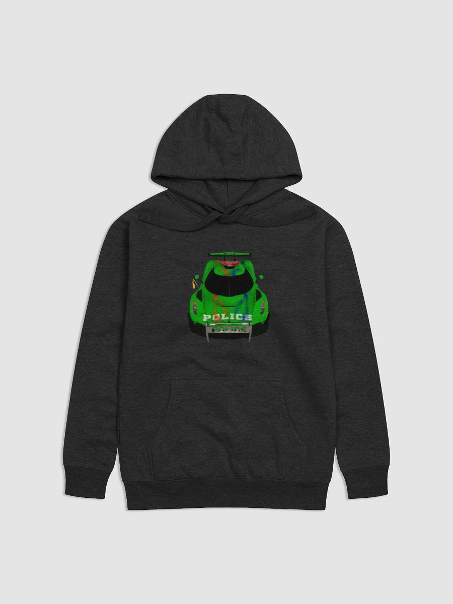 Heat Map Police Car Unisex Hoodie product image (1)