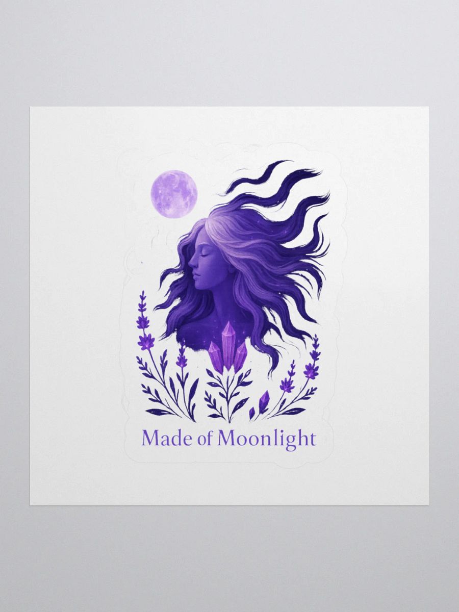 Made of Moonlight Sticker product image (2)