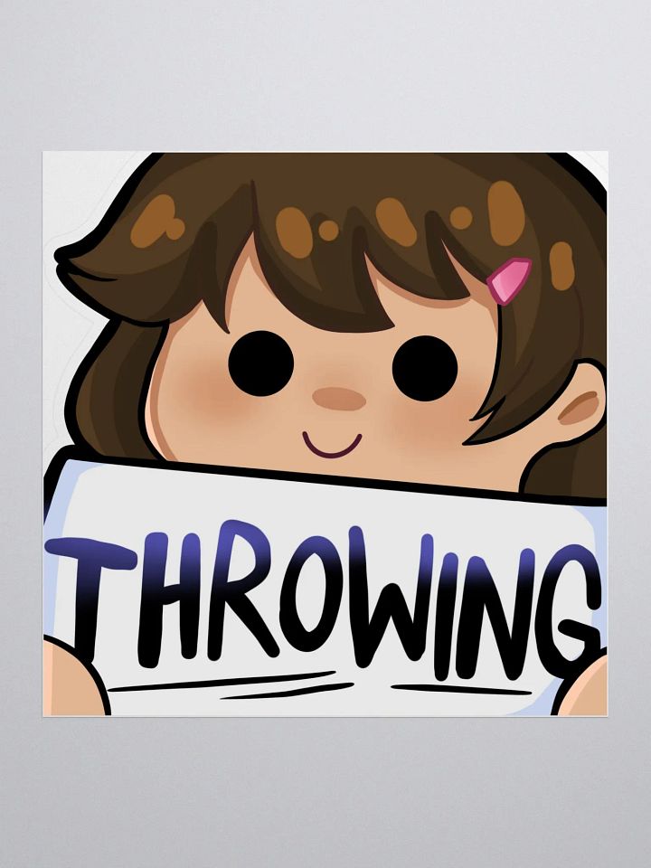 ranneiThrowing Sticker product image (1)