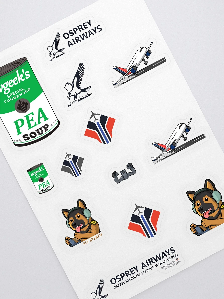 British Avgeek Sticker Pack product image (2)