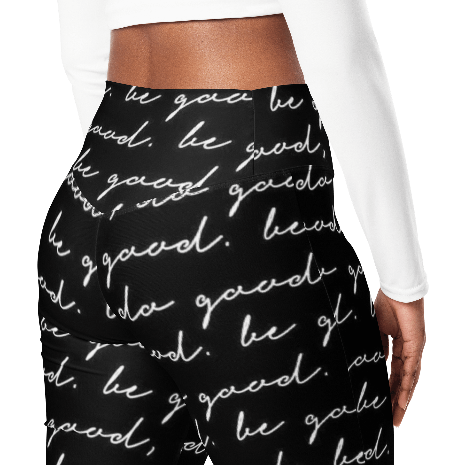 Scripted Elegance Flare Leggings product image (6)