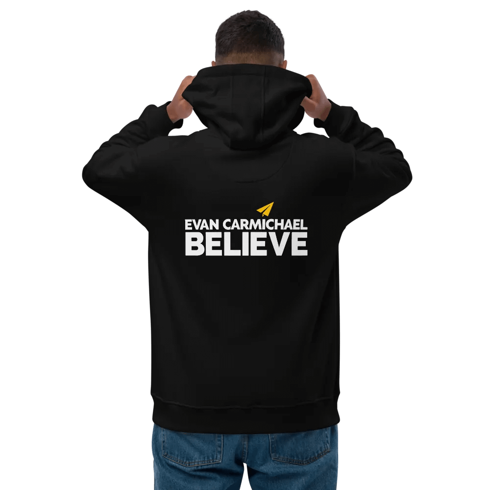 #Believe Eco Hoodie product image (1)