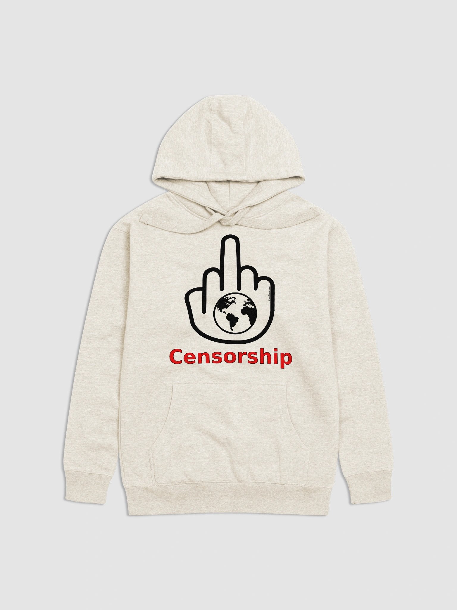 Cotton Heritage Hoodie-MisterFinger-Censorship-B product image (1)