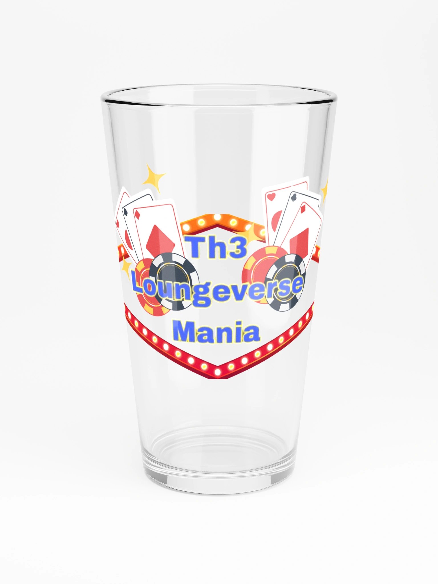 Th3 Loungeverse Mania Pint Glass product image (3)
