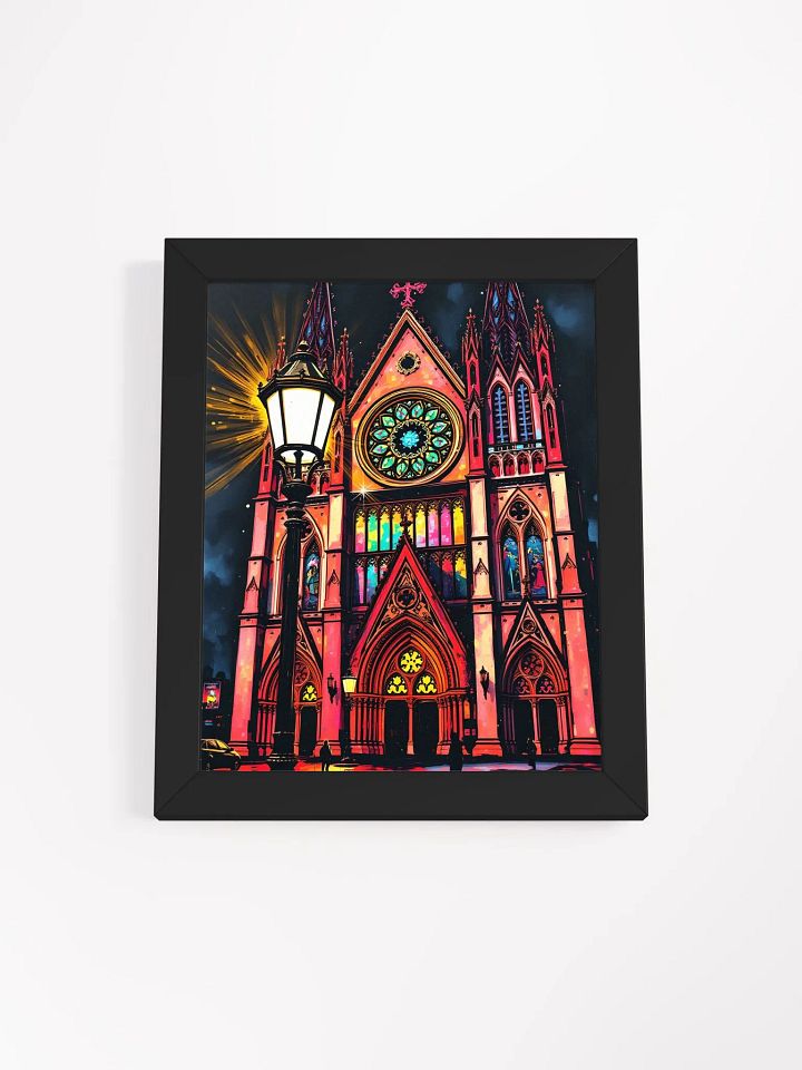 Eco-Friendly Ayous Wood Framed Matte Poster product image (6)