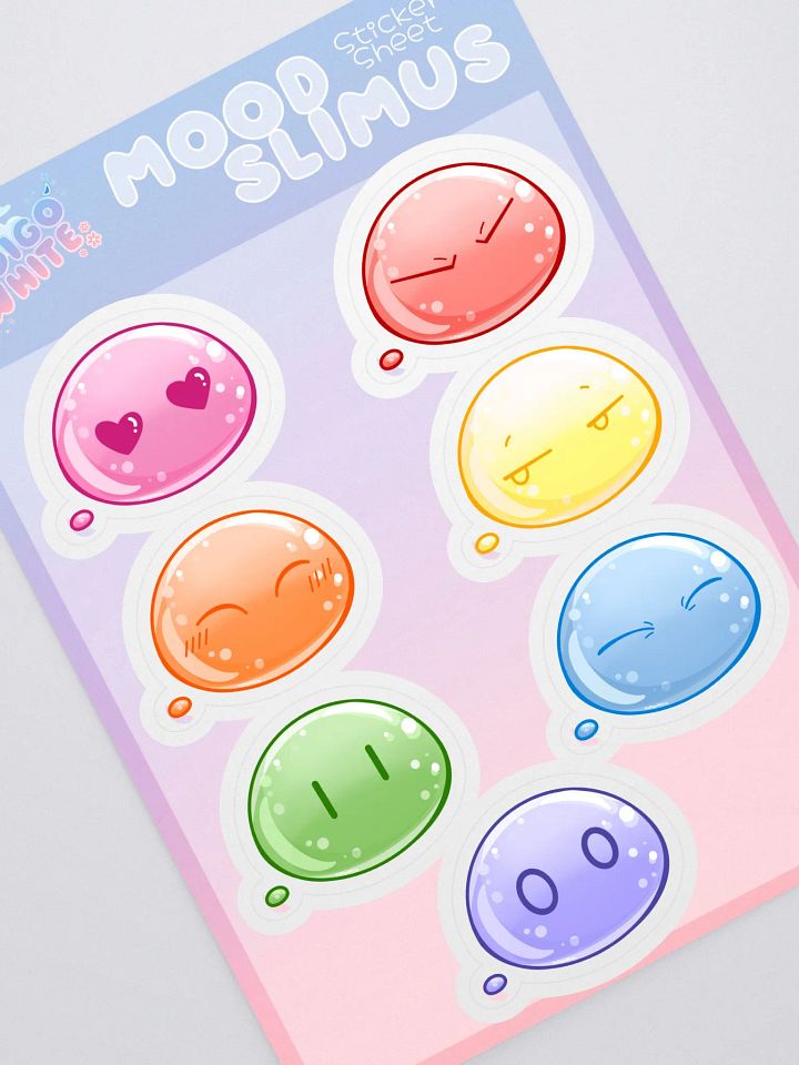 Mood Slimus Sticker Sheet product image (2)