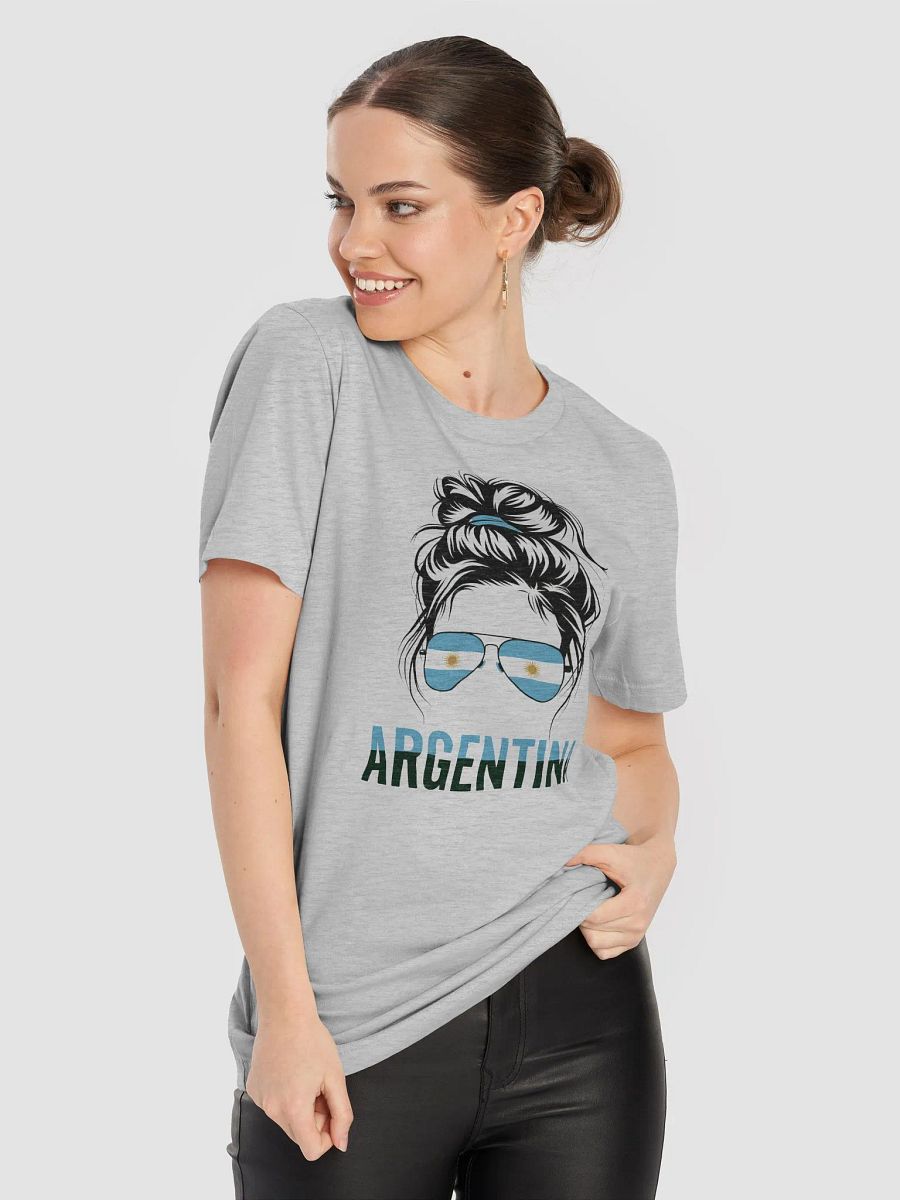 Argentine Flag Sunglasses Illustration T-Shirt product image (8)